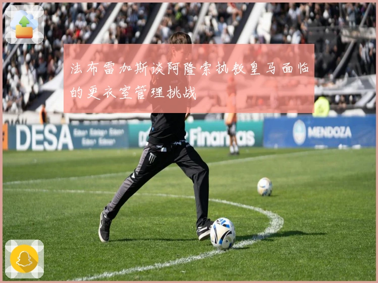法布雷加斯谈阿隆索执教皇马面临的更衣室管理挑战